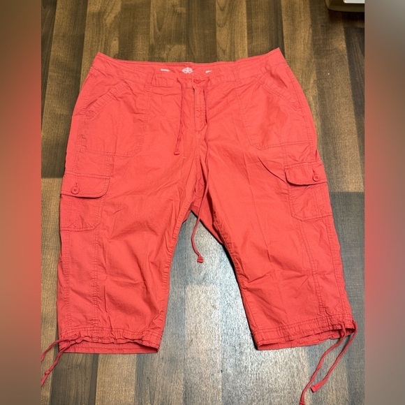 St. John's Bay Other - St. John's Bay Red Cargo Shorts Casual Style
